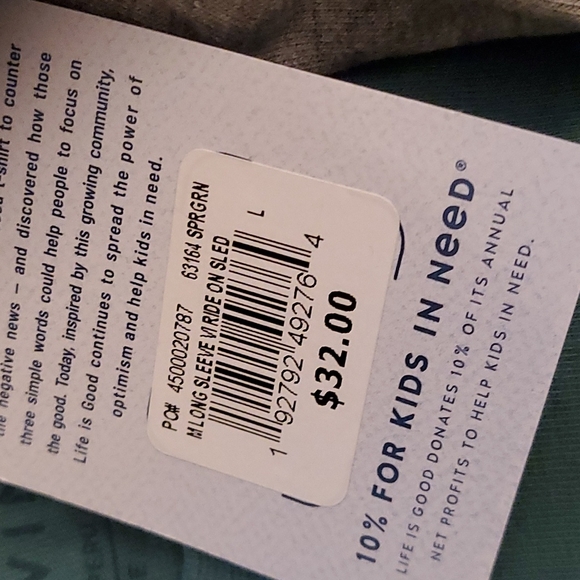 LIFE IS GOOD π WInter Collection - Price is Per Shirt! - RRP$32 NWT - You $21 - Picture 10 of 10